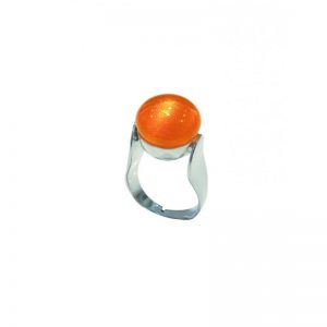 ANILLO REDONDO NARANJA TRARE