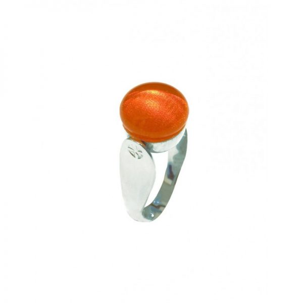 ANILLO REDONDO NARANJA TRARE