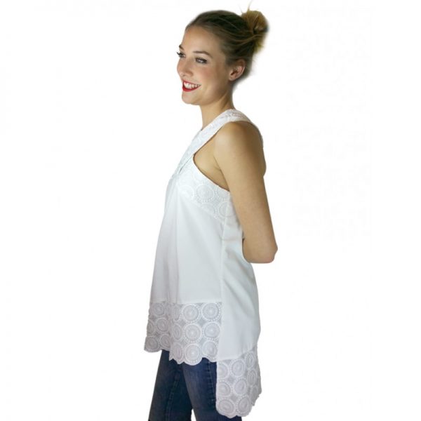 CAMISETA HALTER BLANCA