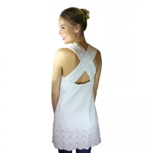 CAMISETA HALTER BLANCA