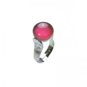 ANILLO REDONDO FUCSIA TRARE