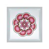 CUADRO MANDALA ROJOS