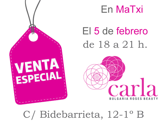 VENTA ESPECIAL 5 FEBRERO 2018